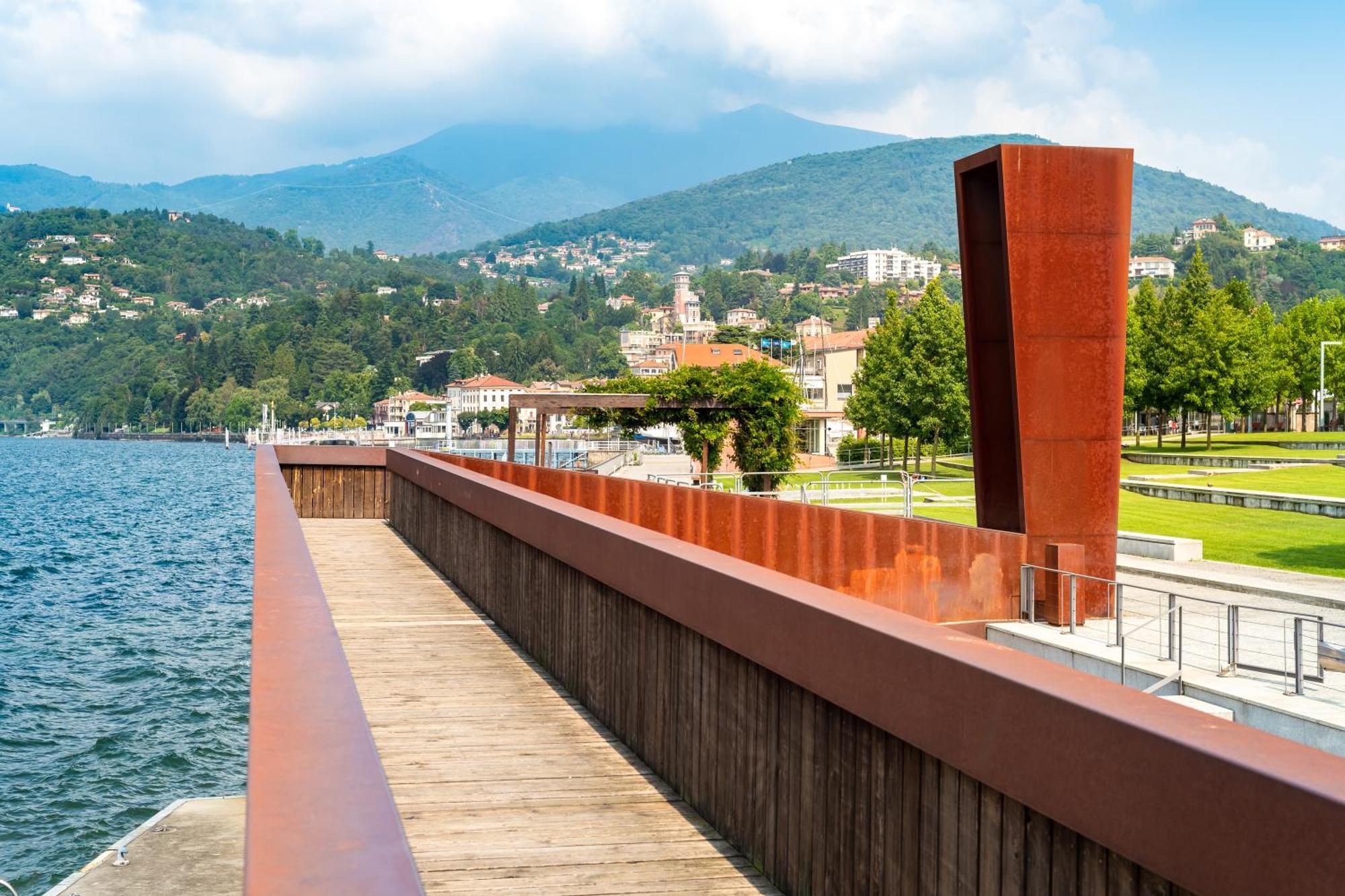 Residenza Oleandro Lake View Luino Center Esterno foto