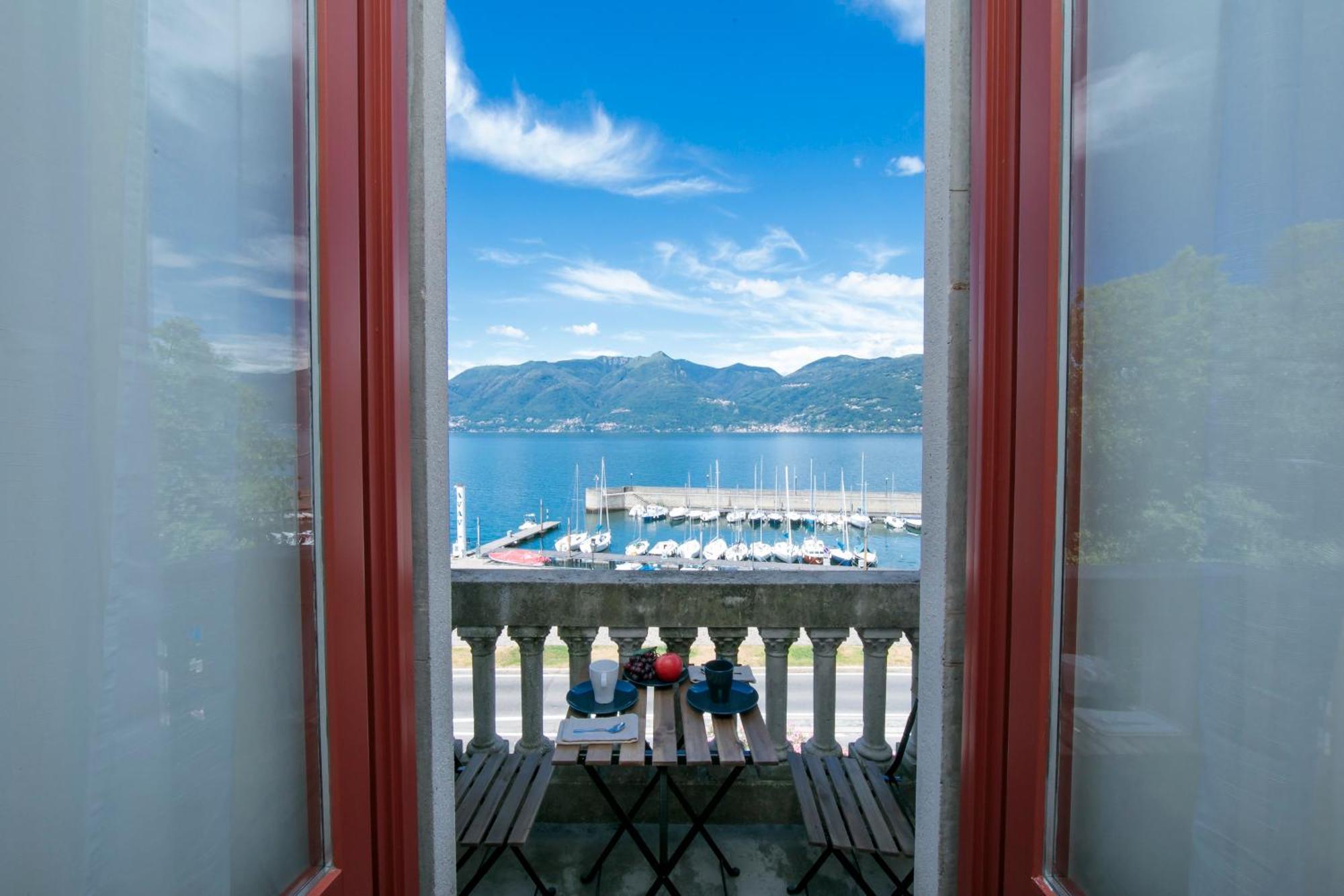Residenza Oleandro Lake View Luino Center Esterno foto